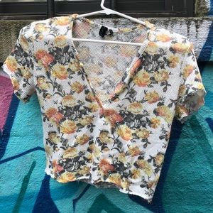 comfy floral top